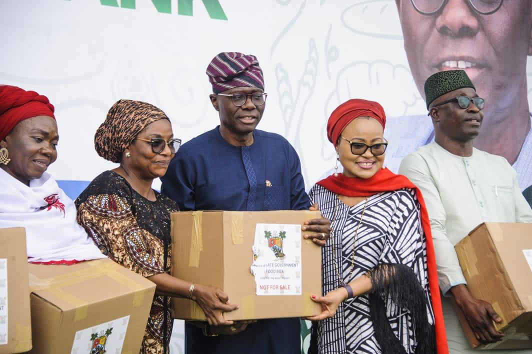Lagos State Government flags off the distribution of food items on